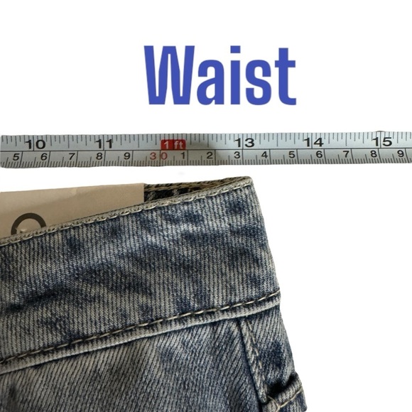 NWT Insane Gene Hi Rise Girlfriend distressed denim jeans womens 1/24 - Picture 10 of 13